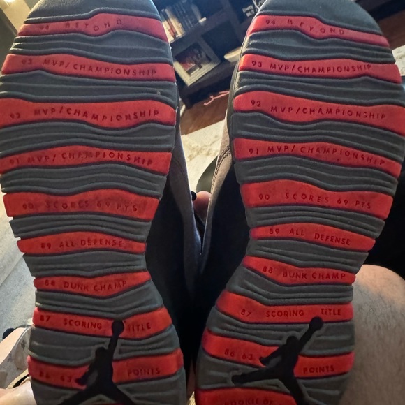 Jordan 10 Retros spotless.No creases.Perfect goat values @350w/outbox 1000$w/box - Picture 4 of 5